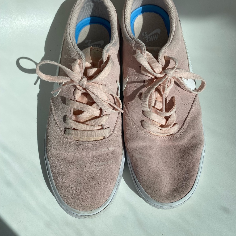 Nike SB Pink Suede Sneakers